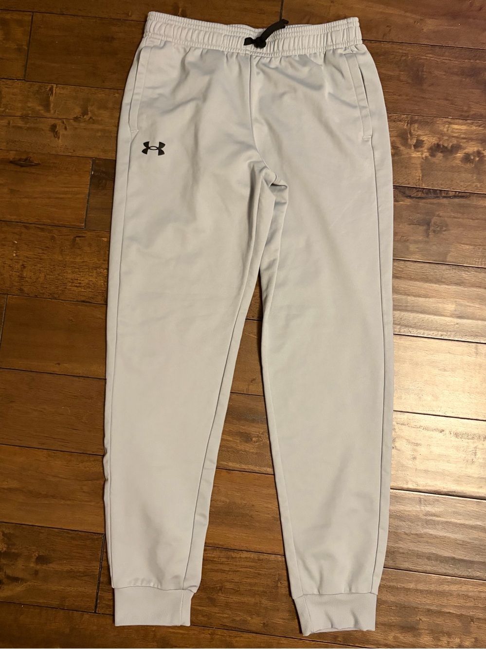 Under Armour Kids Light Gray Performance Joggers YLG 14-16